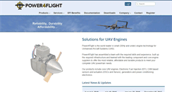 Desktop Screenshot of power4flight.com